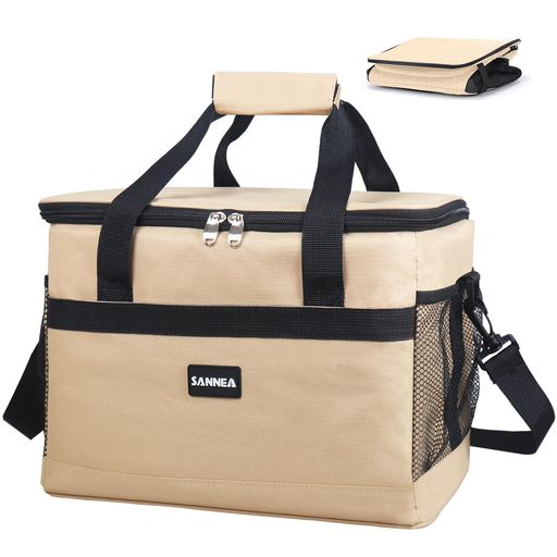 クーラーボックス 大容量 35L 3層断熱 保冷 保温 折り畳み収納可能 軽量 ソフト 手提げと肩掛け両用 お弁当収納バッグ 保冷バック ピクニック/運動会/通勤/キャンプ/お花見/BBQ/レジャー/