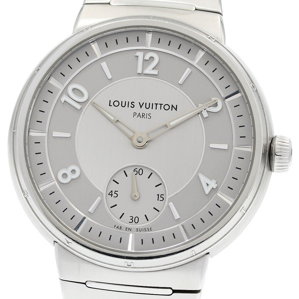 ルイ・ヴィトン LOUIS VUITTON W1ST1 タンブール キャリバーLFT023 自動巻き メンズ 内箱・保証書付き_961903【中古】