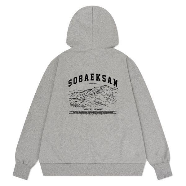小白山 オーバーフィット 韓国の山 フード付き 5色_P414791486 4,228円