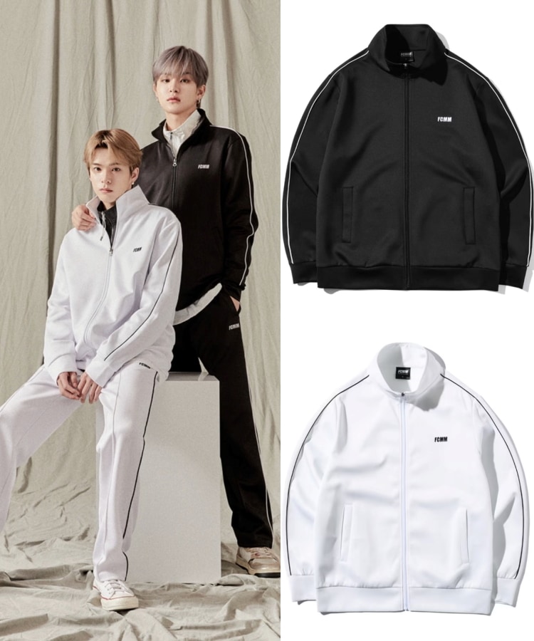 TREASURE 着用 CLUB SIDELINE TRACK JACKET