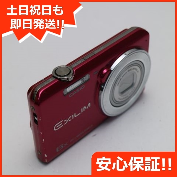 美品 EX-ZS25 EXILIM レッド デジカメ CASIO 134