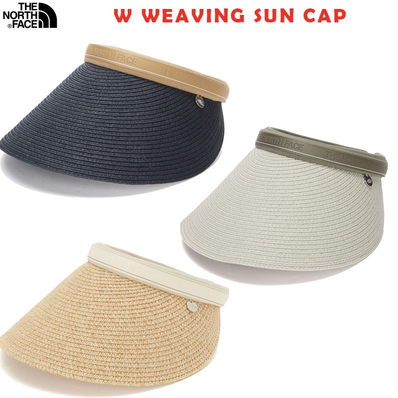 ザノースフェイスNE3CN09A W WEAVING SUN CAP