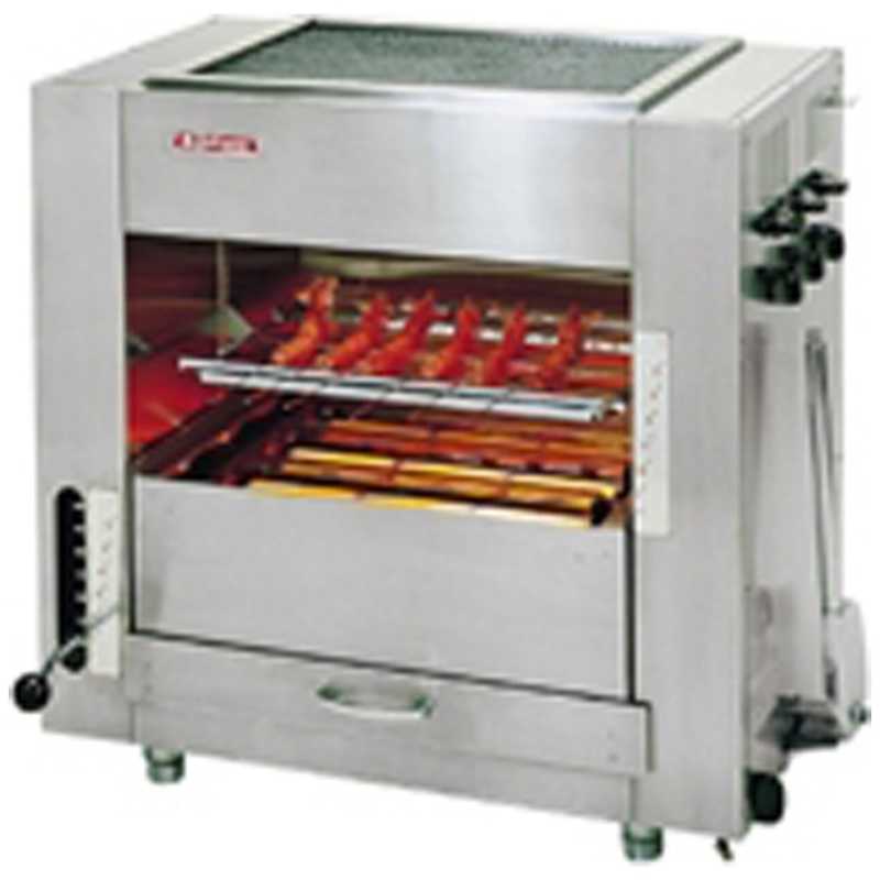 アサヒサンレッド　ガス赤外線同時両面焼グリラー「武蔵」 (中型)SGR-65 13A 　DGL022