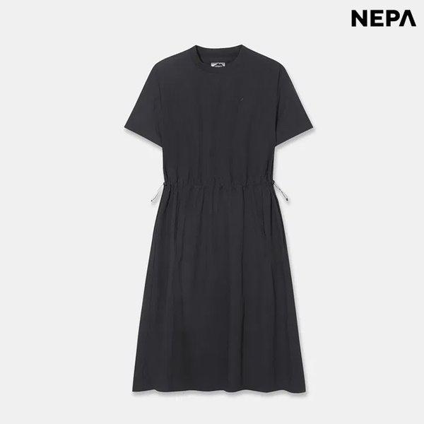 女性コンポクール半袖ワンピース（7M42862-C01）
