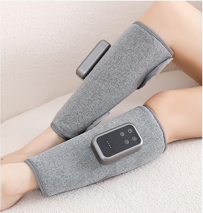 【2025新登場・空気圧・温熱】ふくらはぎリラックス エアーレッグリラックス 空気圧 温熱 太もも 足ケア Tpye-C充電式 コードレス 3つ空気圧モード 3段階強度 3段階温度 20分タイマー サ