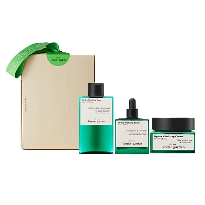 Hydro Vitalizing Moisture/Calming Basic Set of 3 (Tonner+Serum+Cream)