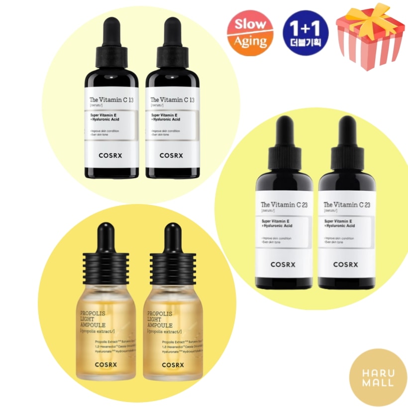 [正規品]【選べる】RXザビタミンC13セラム20g(1+1) /RXザビタミンC23セラム20g(1+1) /ルフィットプロポリスアンプル1＋１/保湿アンプル/美容液/保湿/ニキビ/ハリ/シミ