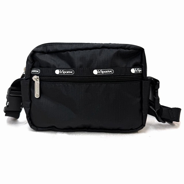 LeSportsac レスポートサック バッグ CANDACE CONVERTIBLE L JET BLACK ショルダーバッグ ボディバッグ 2way