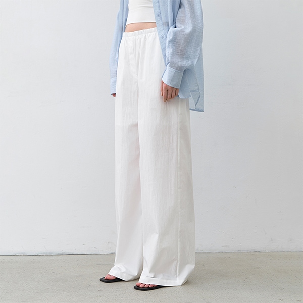 (PT-5666)ESSENTIAL EMERY SET-UP PANTS