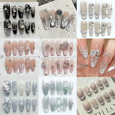 受注製作】シャチ ネイルチップ No.198