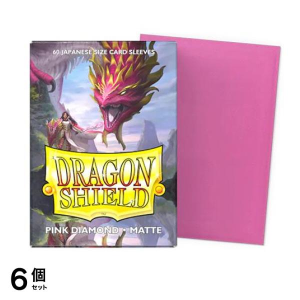 ドラゴンシールド マットカードスリーブ ジャパニーズ AT-11139 ピンクダイヤモンド 60枚入 6個セット 6,099円