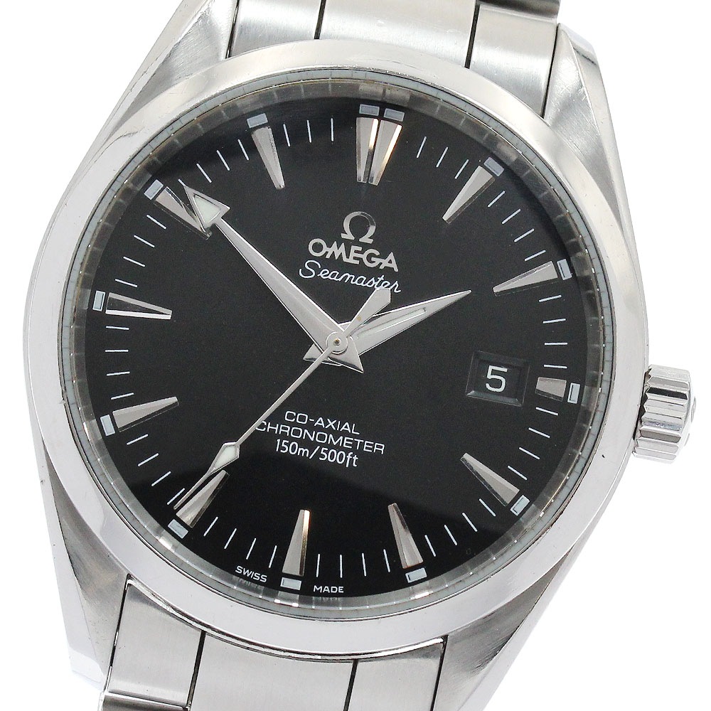 オメガ OMEGA 2503.50 シーマスター アクアテラ コーアクシャル 自動巻き メンズ _891488【中古】