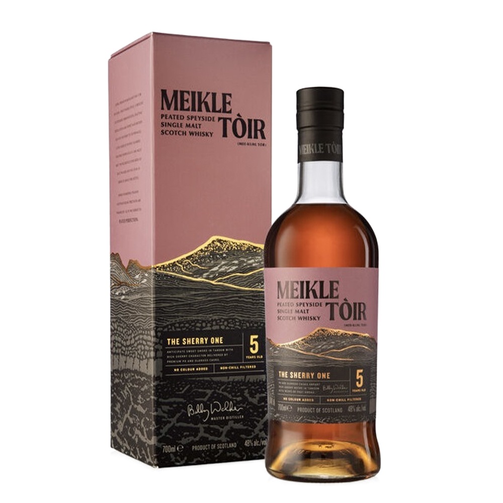 【正規品 箱入】ミークルトール ザ シェリー ワン 5年 ピーテッド スペイサイド シングル モルト スコッチ ウイスキー 700ml 48％MEIKLETOIR THE SHERRY ONE