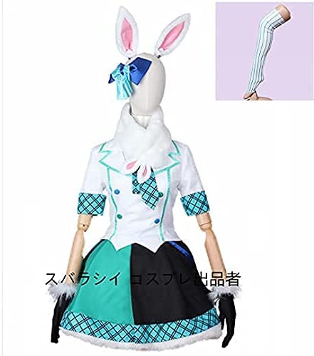 ネイジンジの女司バーチャルウサギの女性コスプレコスチュームハロウィン文化祭コスプレ
