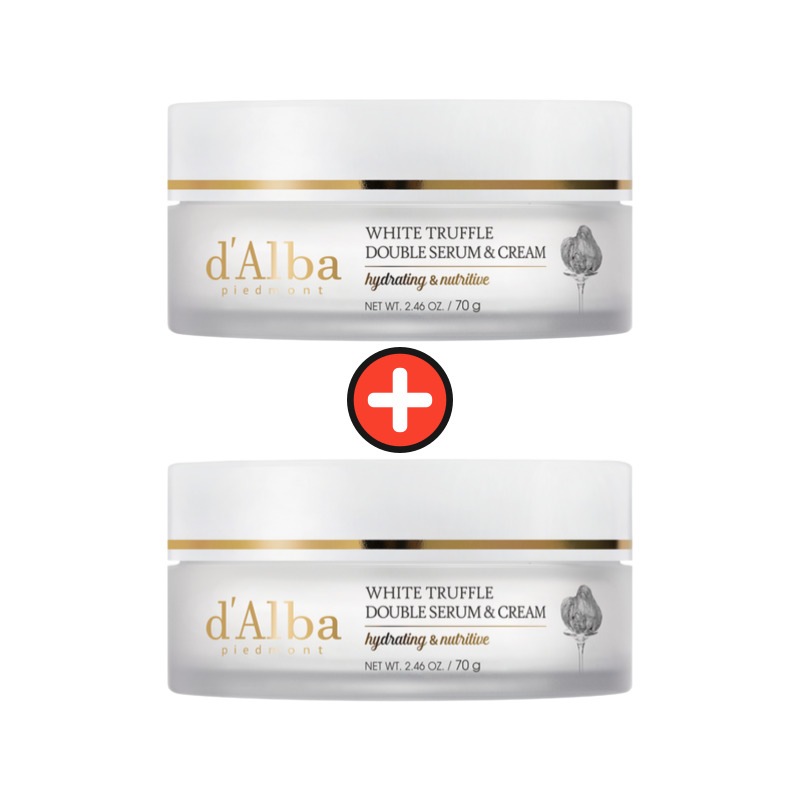 ホワイトトリュフダブルセラムアンドクリーム 70g 2個