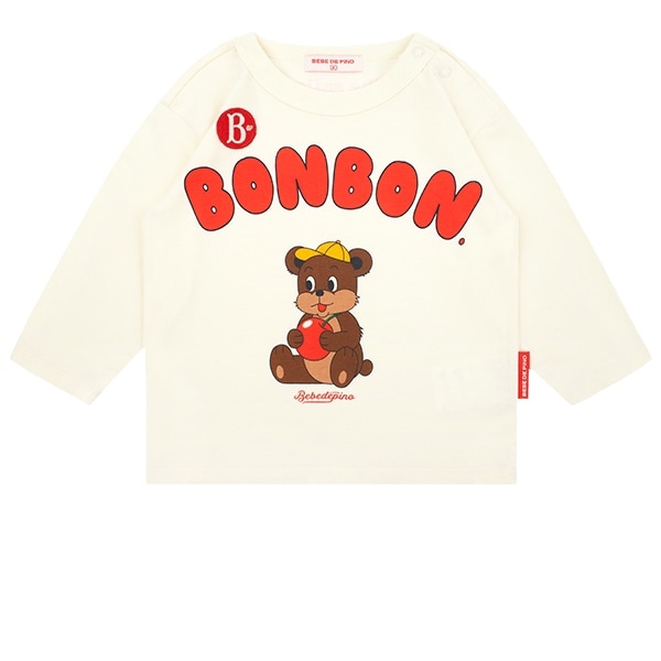 韓国人気ブランドベビーリンゴTシャツ