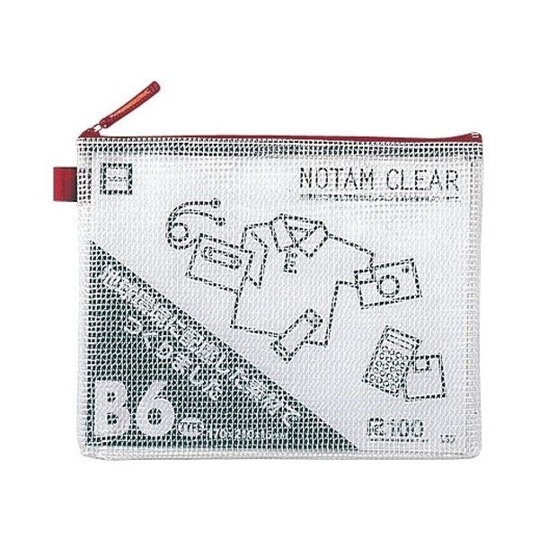（まとめ）サクラクレパス ノータムクリアー B6 レッド UNC-B6#19[x10セット]