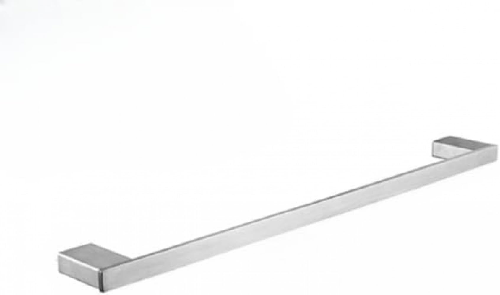 IWEJ ステンレス壁掛けタオルバー 防錆防湿 キッチン・浴室用 シングルタオルハンガー 簡単取付 耐久性 (70cm Aタイプ-糸引き単棒)