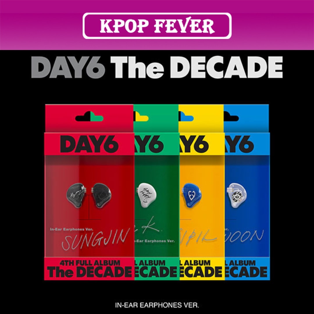 DAY6 [THE DECADE] In-Ear Earphones Ver / 4th Full アルバム
