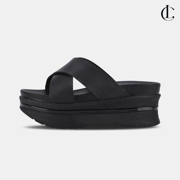 女性用スリッパ 厚底 背が高くなる 夏の靴 LSS498