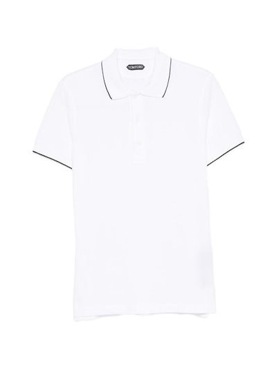 TOMFORD Men T-Shirts JPS019 JMT015WNA White black