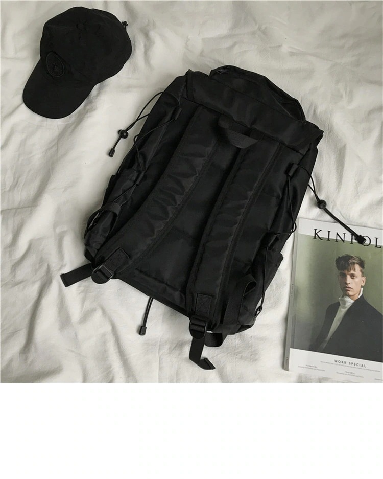 すっきり美人見え 韓国ファッション ツーユース リュックサック 旅行 怠惰な風 デイバッグ ファッション 個性 ギャザリング 多機能 バックパック タイドファッション 5,118円