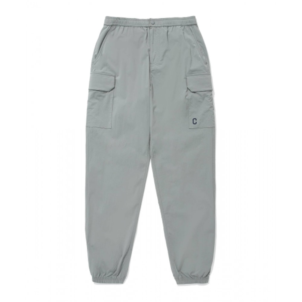 COVERNAT ウーブンカーゴジョガーパンツチャコール
