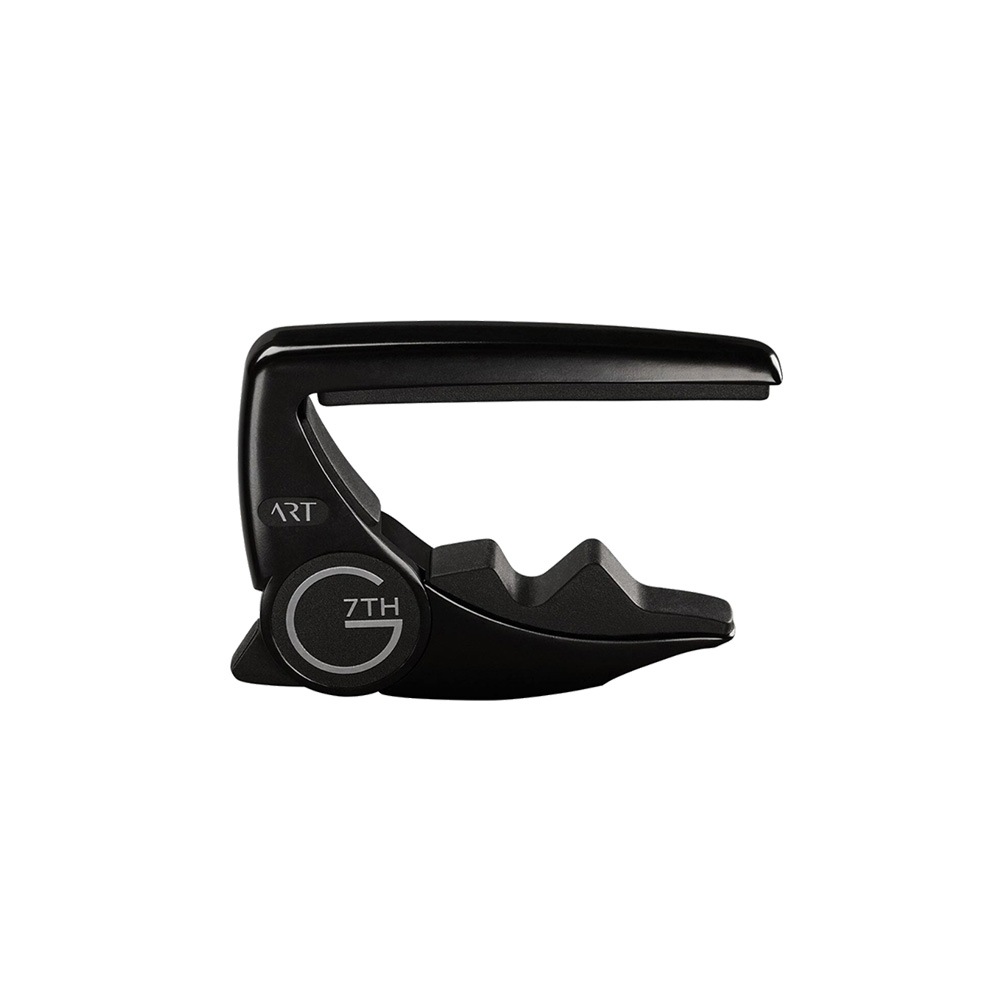 コースティックギターカポタスト Performance 3 ブラック シリコン保護