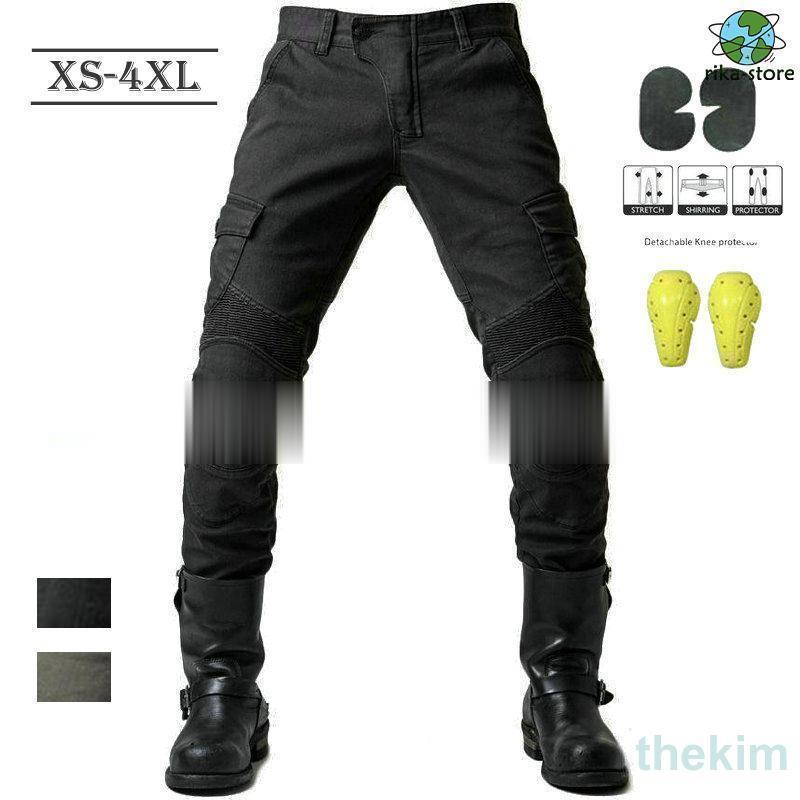 バイクパンツ デニム バイク用 メンズ ライパンツ ライ 通気 防風 耐磨 装備 腰用 膝用 夏 秋 冬 美脚パンツ おしゃれ