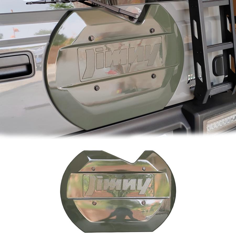 新型スズキジムニー スペアタイヤレスカバー JB64 ジムニーシエラJB74 リアゲートカバー 背面レスカバー スムージングパネル 外装パーツ アクセサリー カスタム