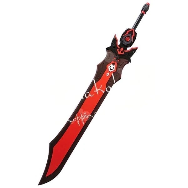 コスプレ道具 武器 原神 げんしん 北斗 ホクト 黒岩斬刀 変装 仮装 コス小物 コスチューム 撮影 祭り