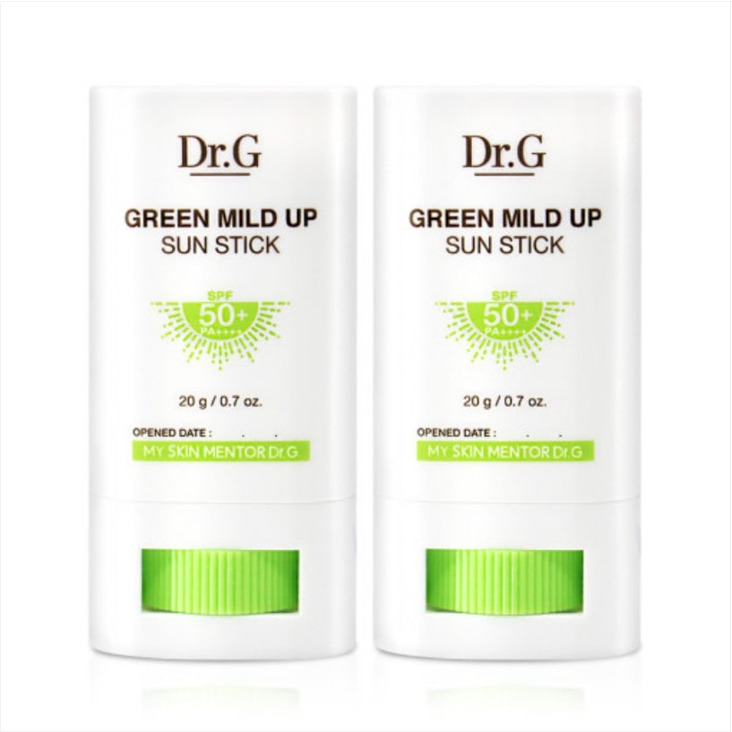 1+1 グリーン マイルド アップ サンスティック SPF50+ PA++++, 20g 日焼け止め スティック