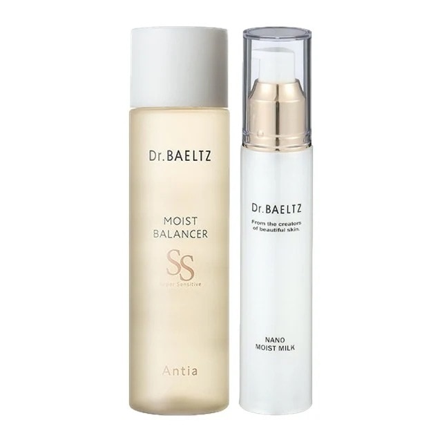 [国内正規品]アンティアモイストバランサー 150ml とナノモイストミルク 50ml のセット スキンケアコフレ 敏感肌 もっちり 弾力肌 ヒト型セラミドベース ナノ化乳液 11,330円