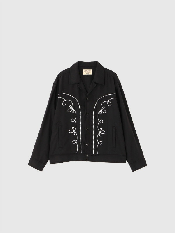 Schott ショット ジャケット シャツ ギャバジャン ウエスタン 刺繍 パイピング リヨセル 7826152005 LYOCELL WESTERN JACKET