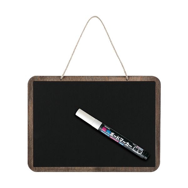 （まとめ）レイメイ藤井アンティーク吊り下げポップボード A5 LPB114 1枚(×5セット)