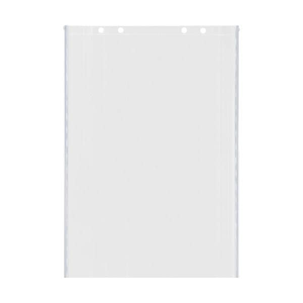 (まとめ) シンワ測定 クリアケースA1縦ファスナー付 78197 1枚 (×10セット)