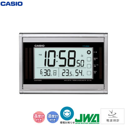 カシオ 電波 置き掛け兼用 時計IDS-160J-8JF 【送料無料】
