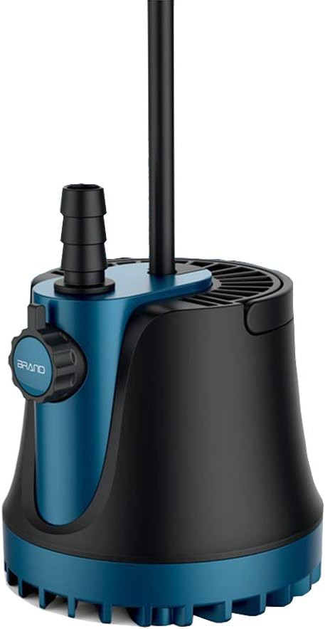 エルエンスタジオ 水中ポンプ 底部入水式 循環ポンプ 吐出量3500L/H 最大揚程3.5M 水耕栽培ウォーターポンプ 水族館給水・排水ポンプ 静音設計 80W-3500L/H