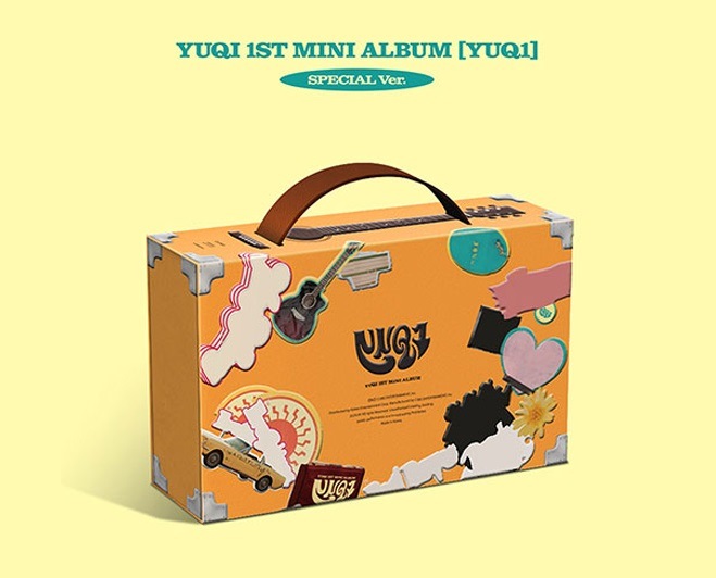 【未開封新品] ウギアルバムYUQ1 FREAKガールズ（G）-IDLE YUQIミニ1集スペシャルSPECIAL Ver