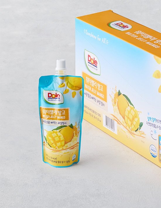 マンゴー ゼリー飲料 130ml×10個 韓国製 パウチ入り 果実飲料