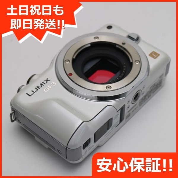 超美品 DMC-GF3 シェルホワイト ボディ Panasonic LUMIX デジタル一眼 96