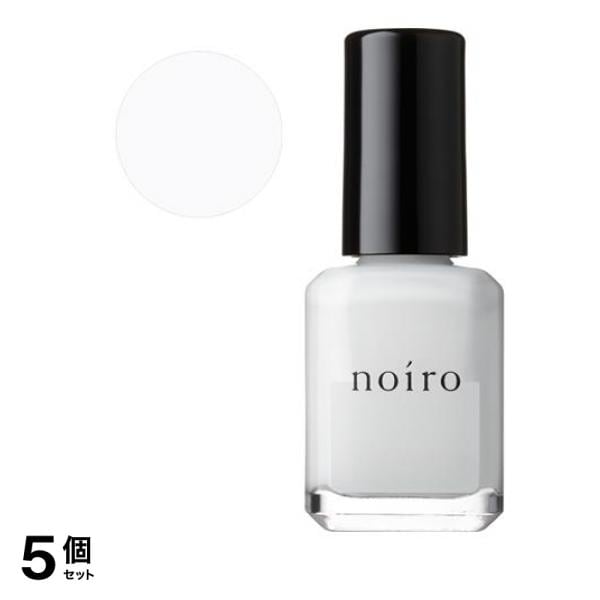 noiro(ノイロ) ネイルカラー プロフェッショナルライン P005 ホワイト 11mL 5個セット