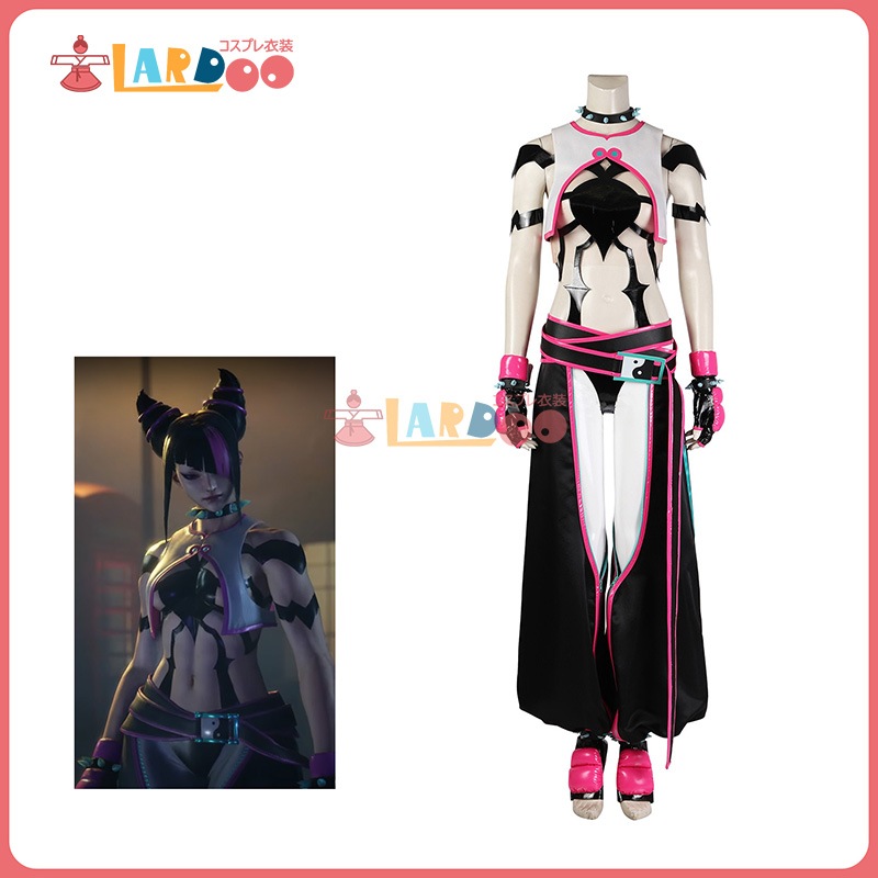 【工場直販 品質保証】 ストリートファイター6 StreetFighterVI ジュリ-Juri コスプレ衣装 コスチューム