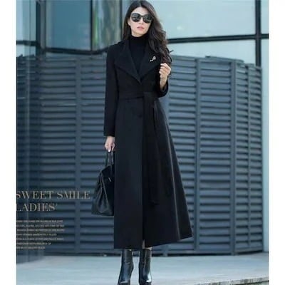 トレンチコート レディース チェスター ロングジャケット ウール 秋 春 千鳥柄 スリム カジュア 5,320円