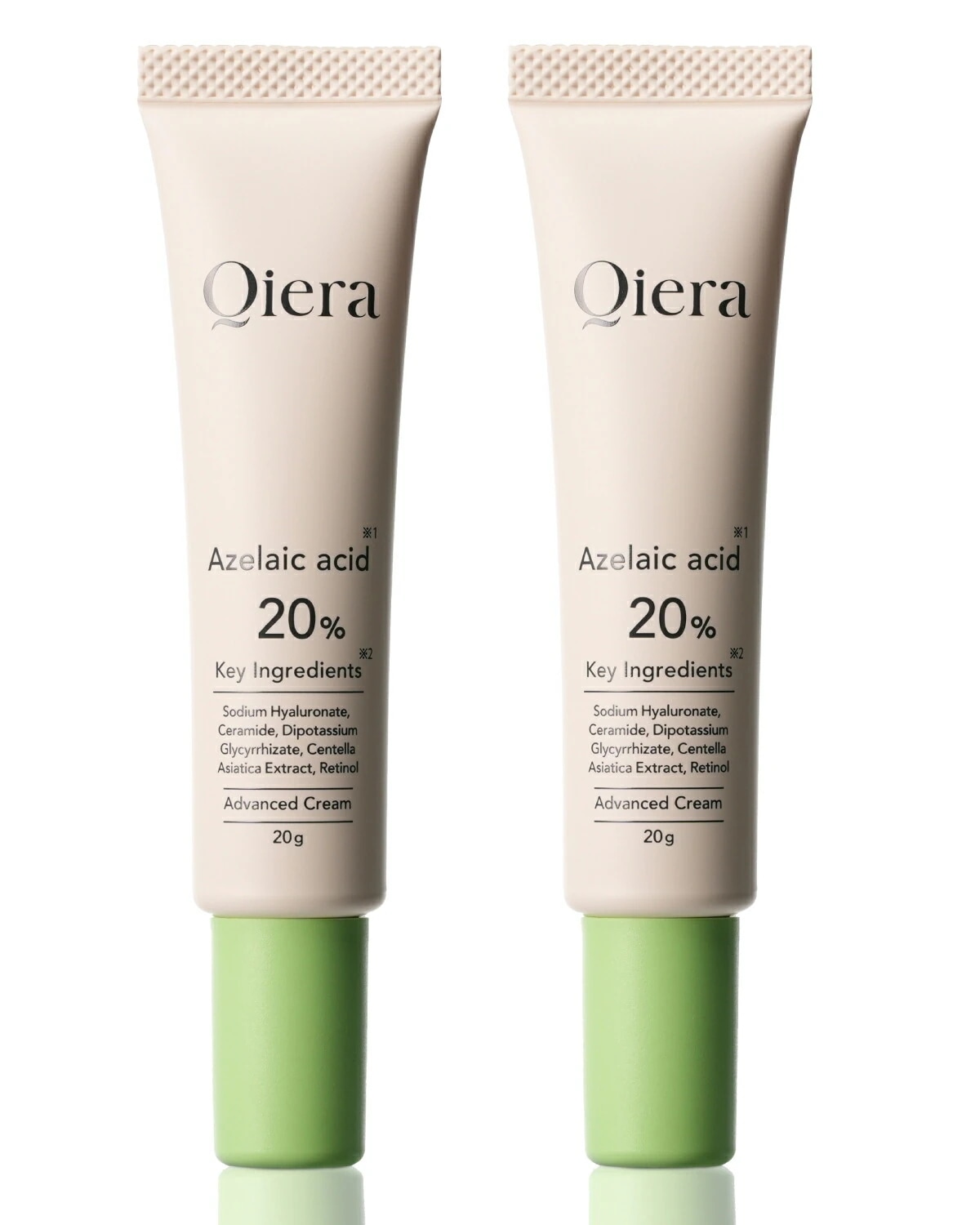 【生アゼライン酸20％高濃度配合】アゼライン酸 クリーム 20g セラミド CICA ヒアルロン酸 毛穴 皮脂 テカリ 保湿 オイリー肌 敏感肌 美容液 日本製 2個セット