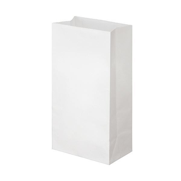 （まとめ） TANOSEE 角底袋 6号ヨコ150×タテ280×マチ幅90mm 晒 1パック（500枚） (×3セット)