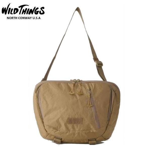 WILD THINGS ワイルドシングス DURABLE MESSENGER メッセンジャーバッグ ショルダーバッグ W7024-COYOTE