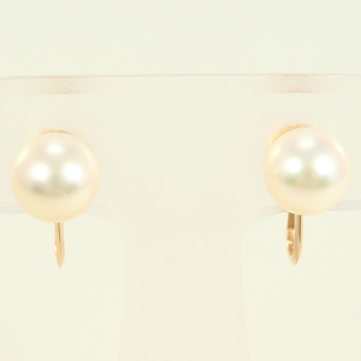 K18 18金 YG イエローゴールド イヤリング パール（真珠） 総重量約2.4g 中古 30,752円
