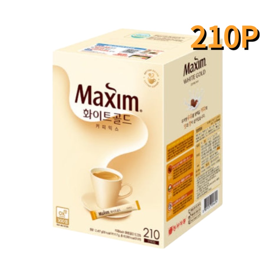 ホワイトゴールド コーヒーミックス210個入り / 화이트모카골드 210p