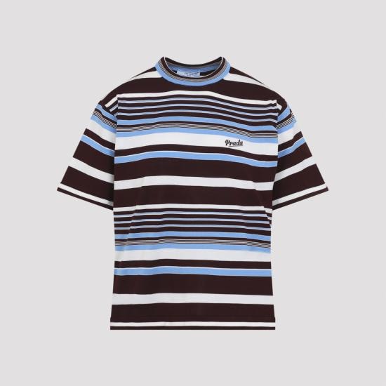 PRADA Women Tops P24B3HSOOO 19BR F0RUE AMARANTO AZZURRO
